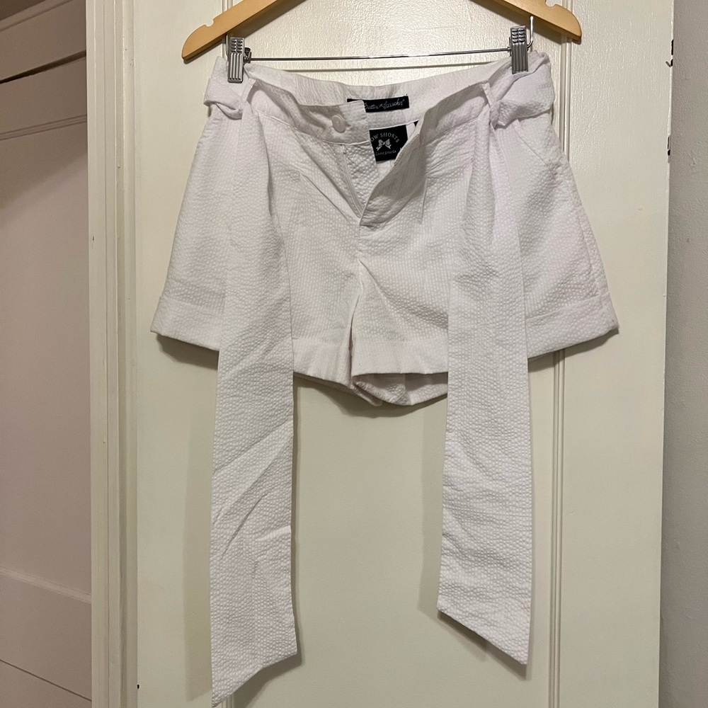 Lauren James Seersucker Shorts